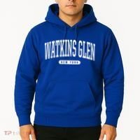 College Style Watkins Glen New York Souvenir Gift  Hoodie thumb 2