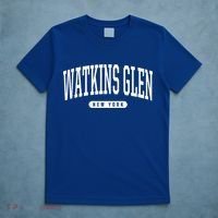 College Style Watkins Glen New York Souvenir Gift  T-Shirt thumb 5