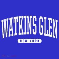 College Style Watkins Glen New York Souvenir Gift  Mousepad thumb 1