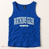 College Style Watkins Glen New York Souvenir Gift  Tank Top thumb 2