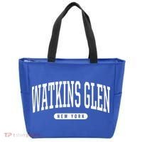 College Style Watkins Glen New York Souvenir Gift  Tote Bag thumb 0