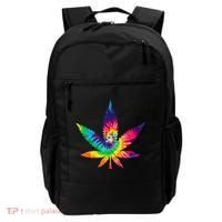Cannabis Smoke Weed Tie Dye Hippie 420 Marijuana Stoner Tank Top Backpack thumb 0