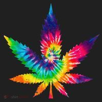 Cannabis Smoke Weed Tie Dye Hippie 420 Marijuana Stoner Tank Top Beanie thumb 2