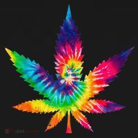 Cannabis Smoke Weed Tie Dye Hippie 420 Marijuana Stoner Tank Top Women's Tank Top thumb 5