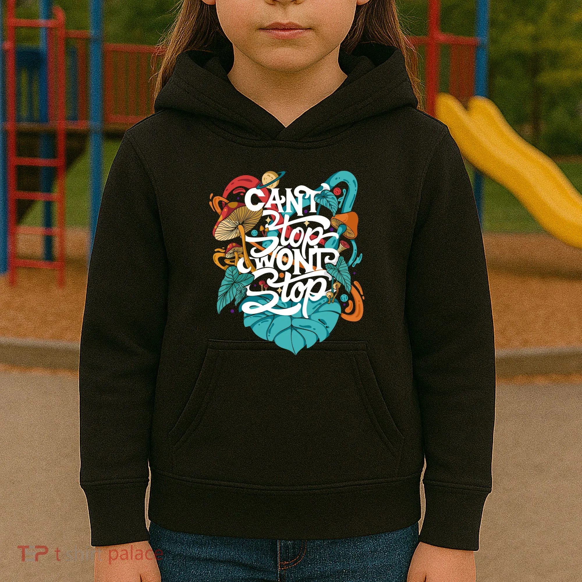 Can't Stop Won't Stop Kids Hoodie