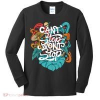 Can't Stop Won't Stop Kids Long Sleeve Shirt thumb 0