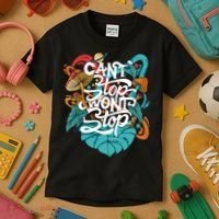 Can't Stop Won't Stop Kids T-Shirt thumb 3