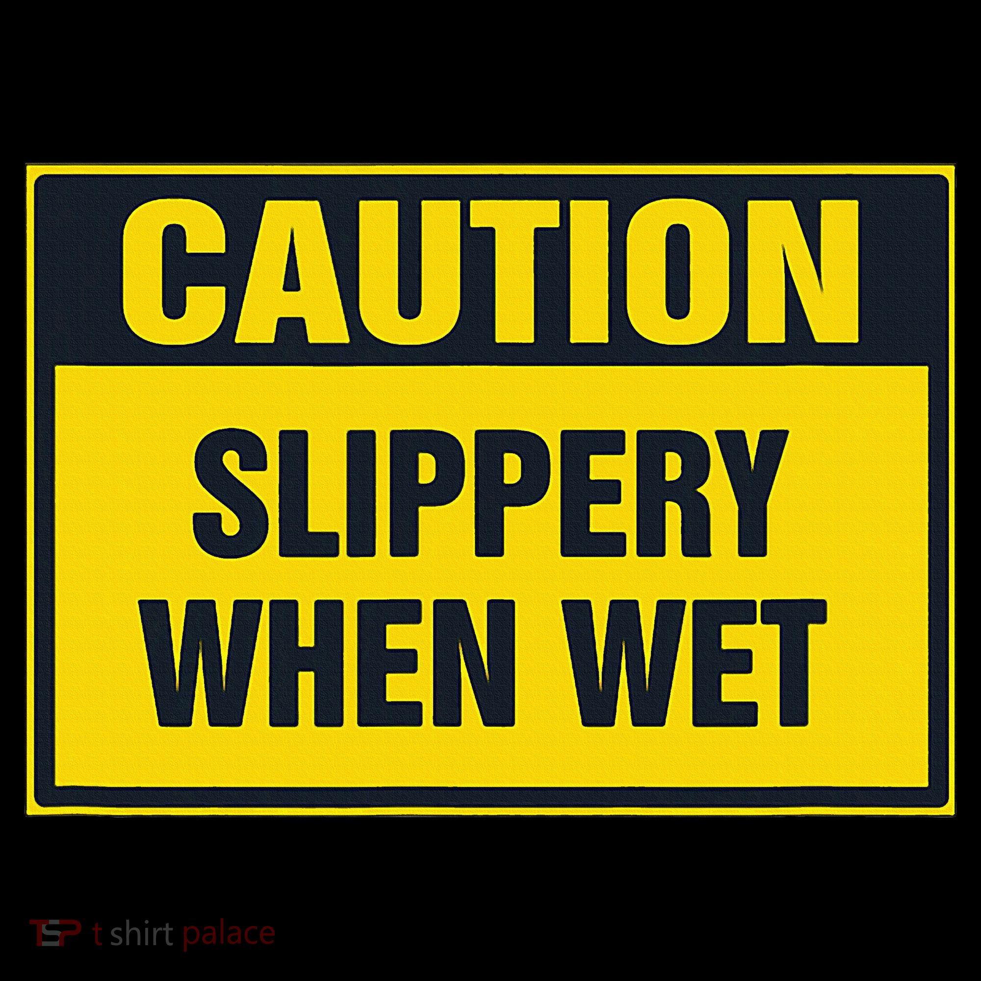Caution Slippery When Wet Kids Sweatshirt