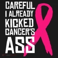 Careful Survivor Warrior Funny Breast Cancer Awareness Great Gift Doggie Tank thumb 4