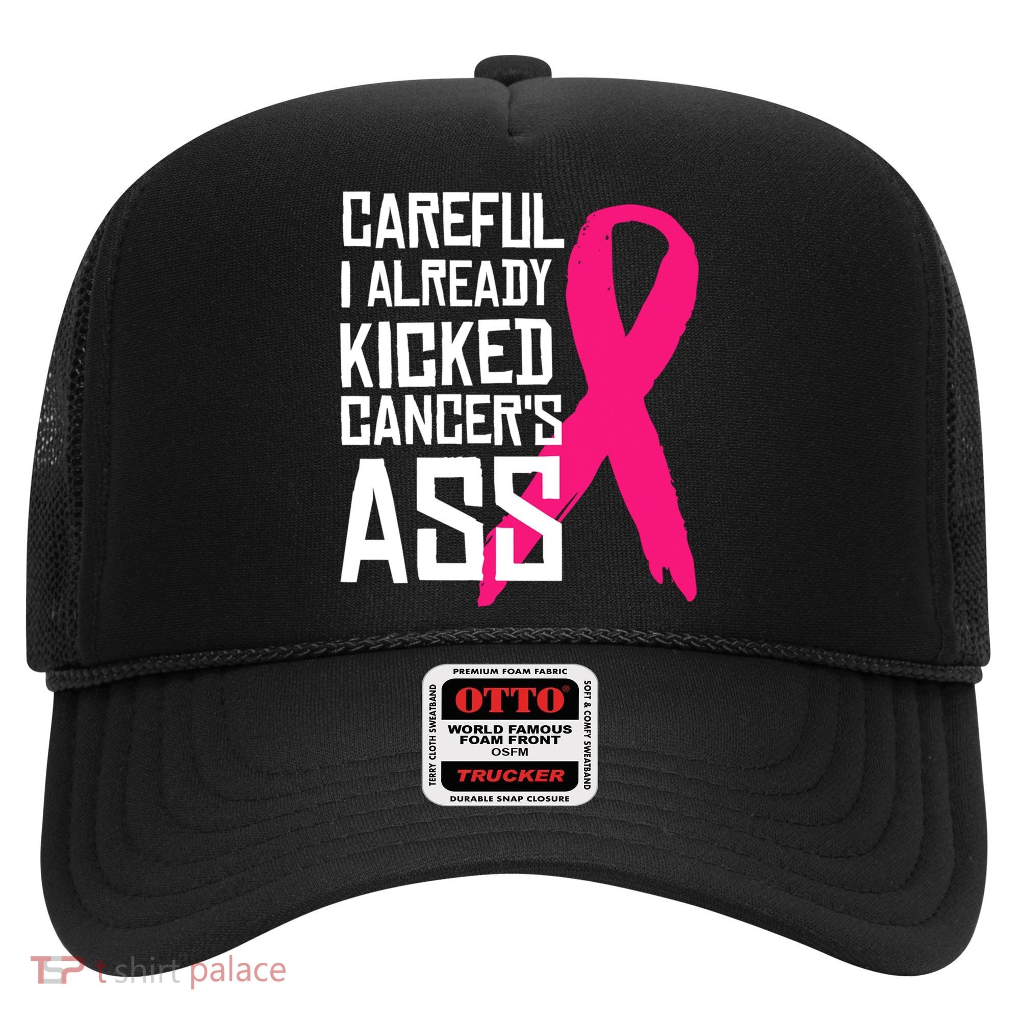 Careful Survivor Warrior Funny Breast Cancer Awareness Great Gift Hat