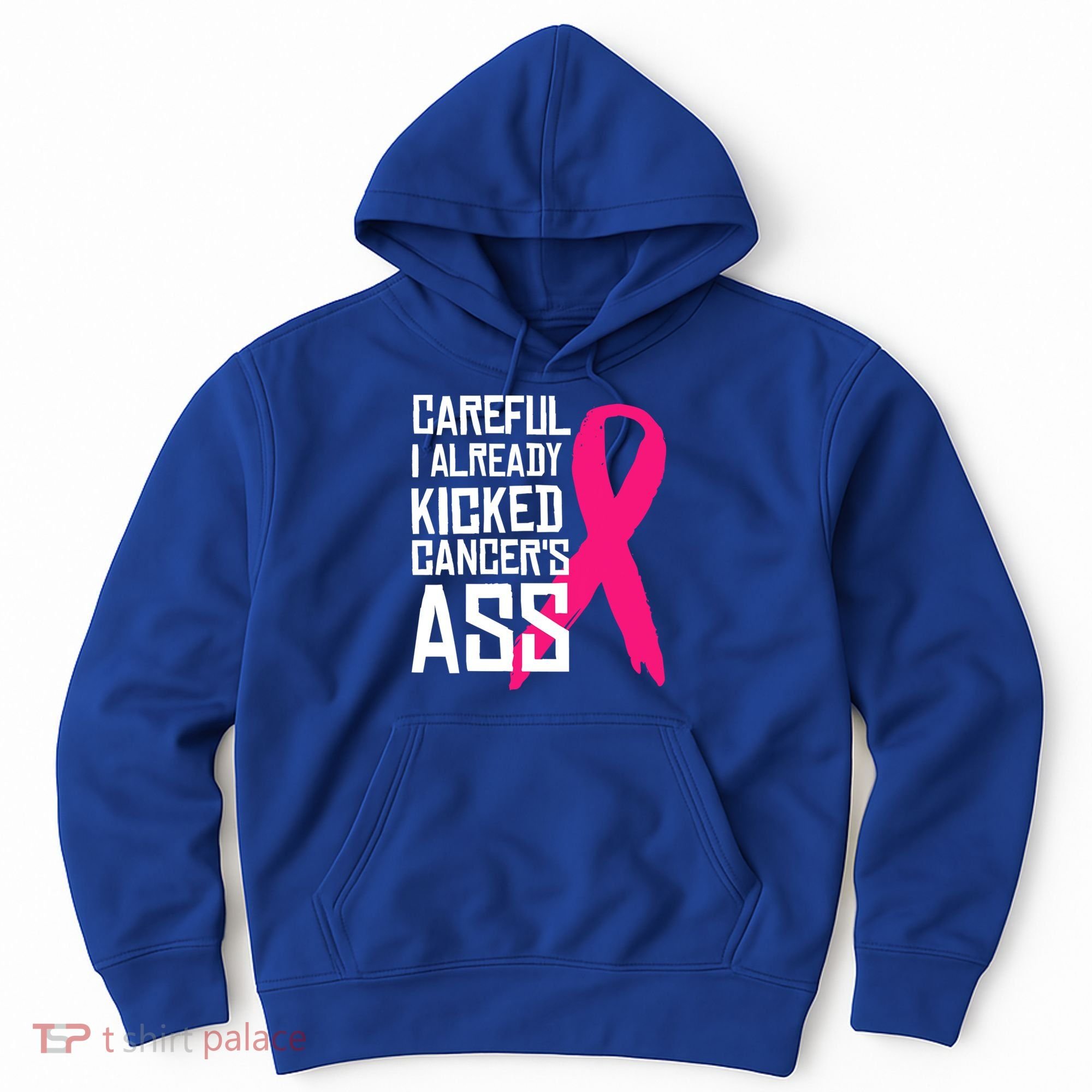 Careful Survivor Warrior Funny Breast Cancer Awareness Great Gift Hoodie