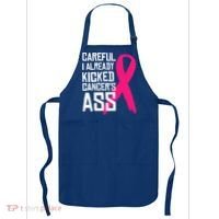 Careful Survivor Warrior Funny Breast Cancer Awareness Great Gift Apron thumb 0