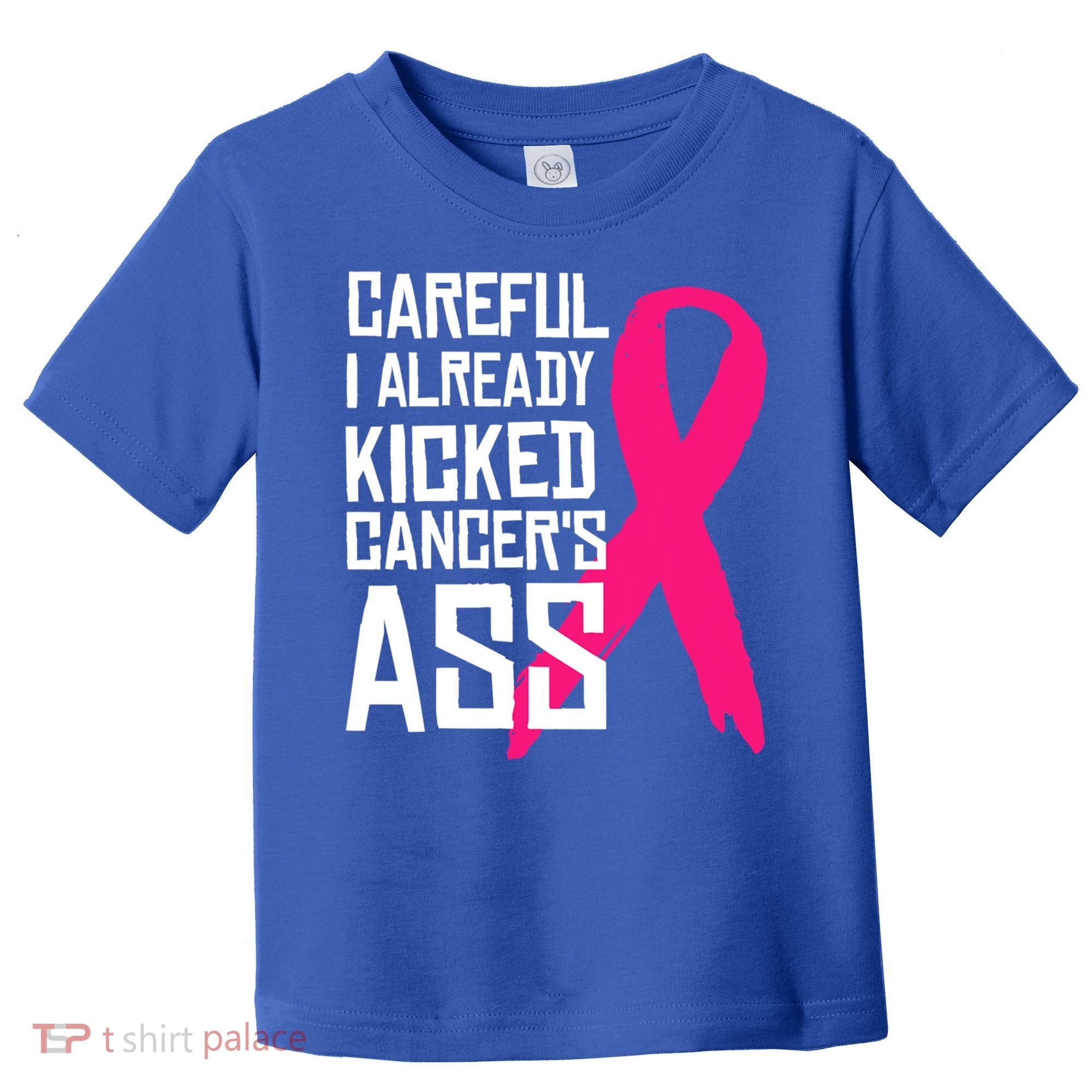 Careful Survivor Warrior Funny Breast Cancer Awareness Great Gift Toddler T-Shirt