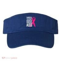 Careful Survivor Warrior Funny Breast Cancer Awareness Great Gift Visor thumb 0