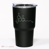Cannabis Shirts Weed Pot Molecule THC Marijuana Stoner Gift Tumbler thumb 0