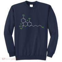 Cannabis Shirts Weed Pot Molecule THC Marijuana Stoner Gift Sweatshirt thumb 0