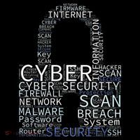Cyber Security Wordcloud Padlock T-Shirt thumb 7