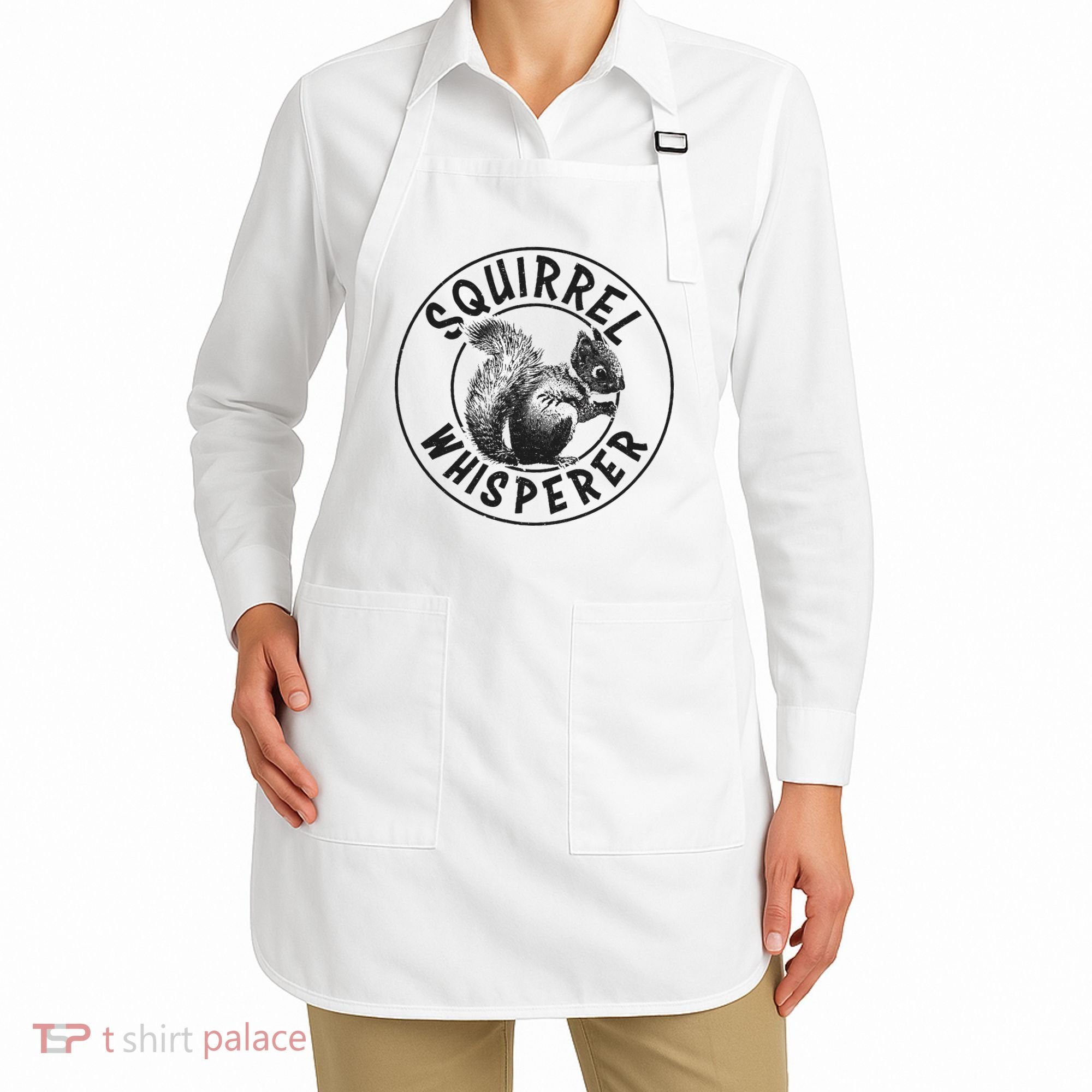 Cute Squirrel Whisperer Apron