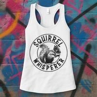 Cute Squirrel Whisperer Women's Tank Top thumb 3