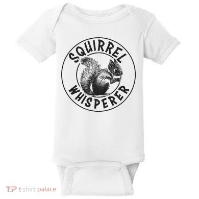 Cute Squirrel Whisperer Baby Bodysuit
