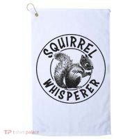 Cute Squirrel Whisperer Golf Towel thumb 0