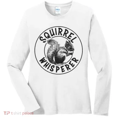 Cute Squirrel Whisperer Women's Long Sleeve Shirt