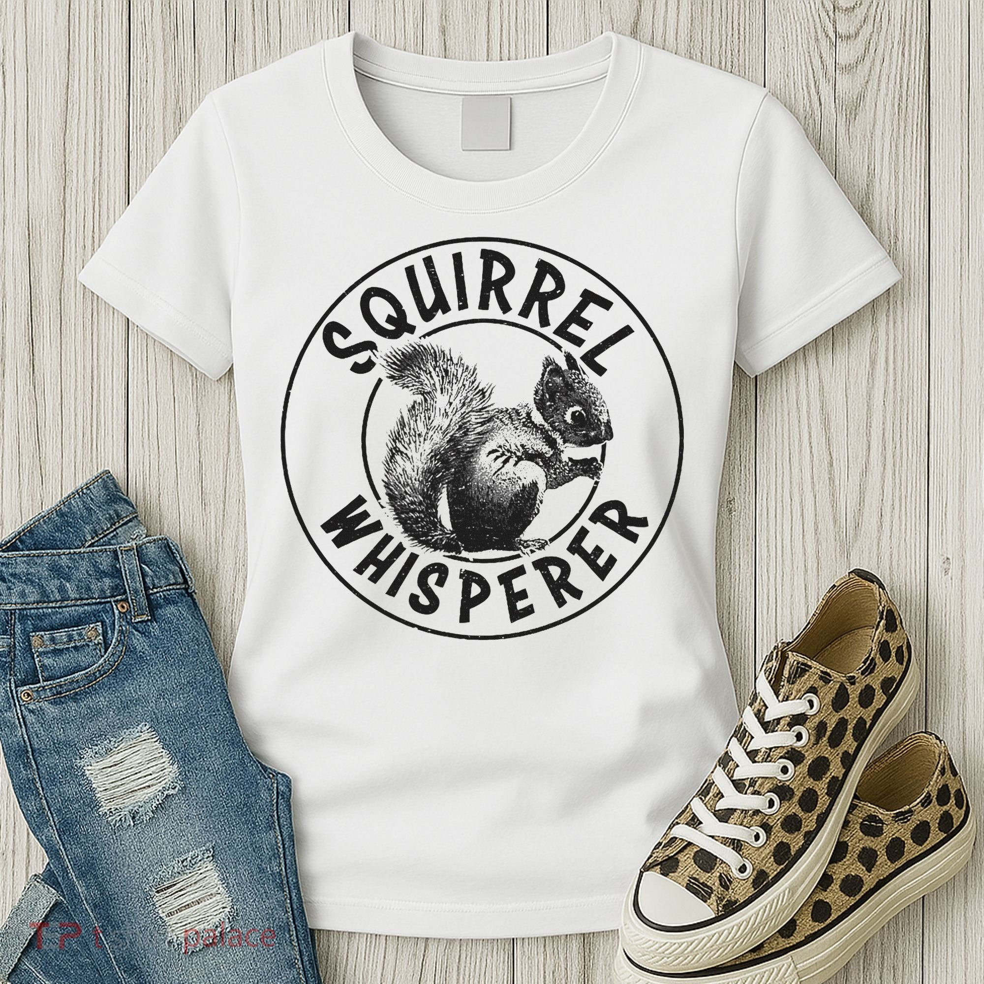 Cute Squirrel Whisperer Women's T-Shirt