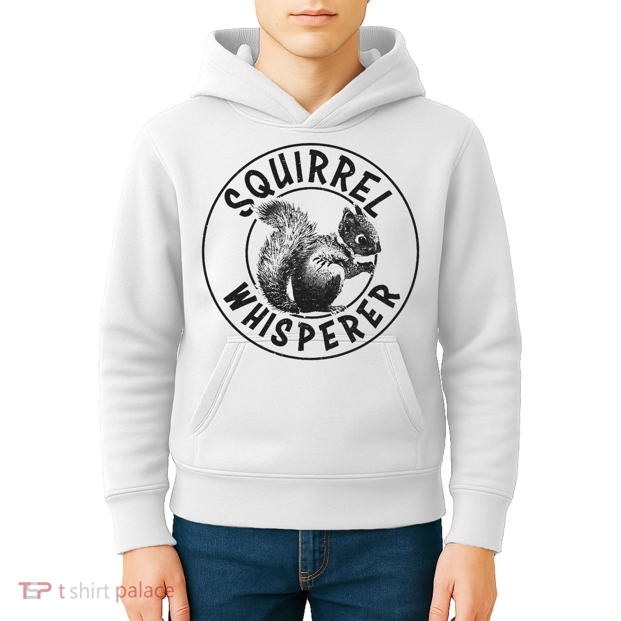 Cute Squirrel Whisperer Kids Hoodie
