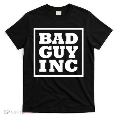 Chael Sonnen Wearing Bad Guy Inc T-Shirt