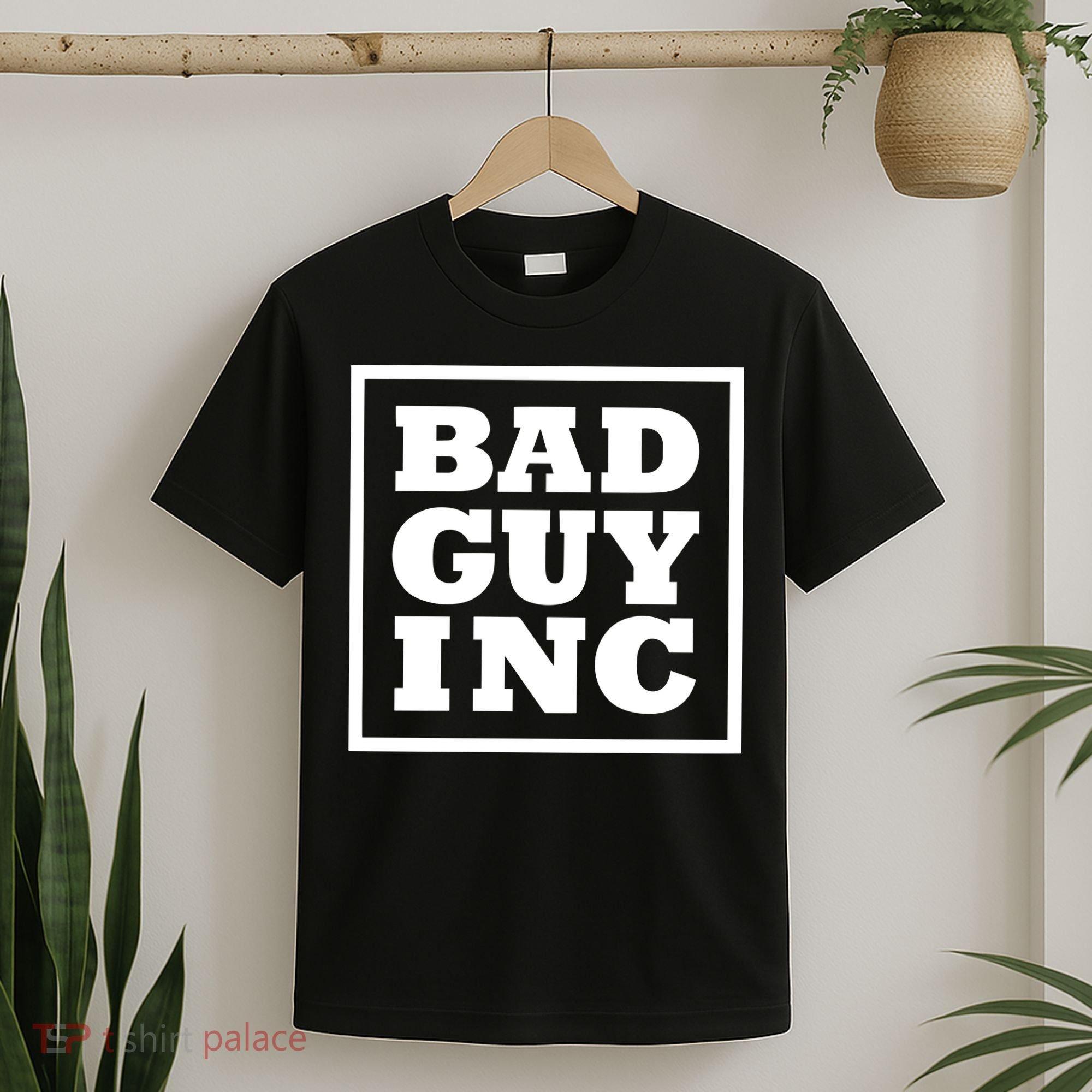 Chael Sonnen Wearing Bad Guy Inc T-Shirt