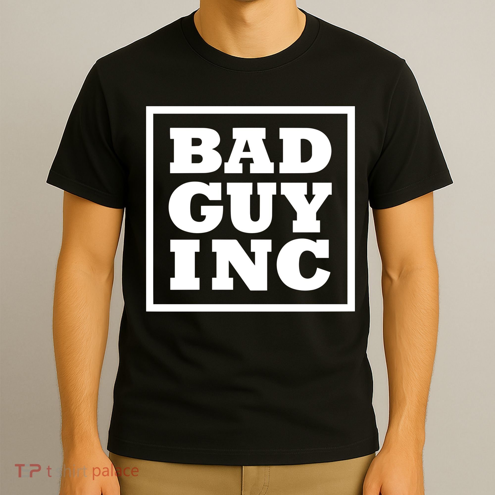 Chael Sonnen Wearing Bad Guy Inc T-Shirt