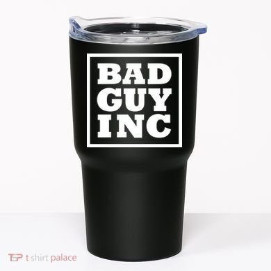 Chael Sonnen Wearing Bad Guy Inc Tumbler