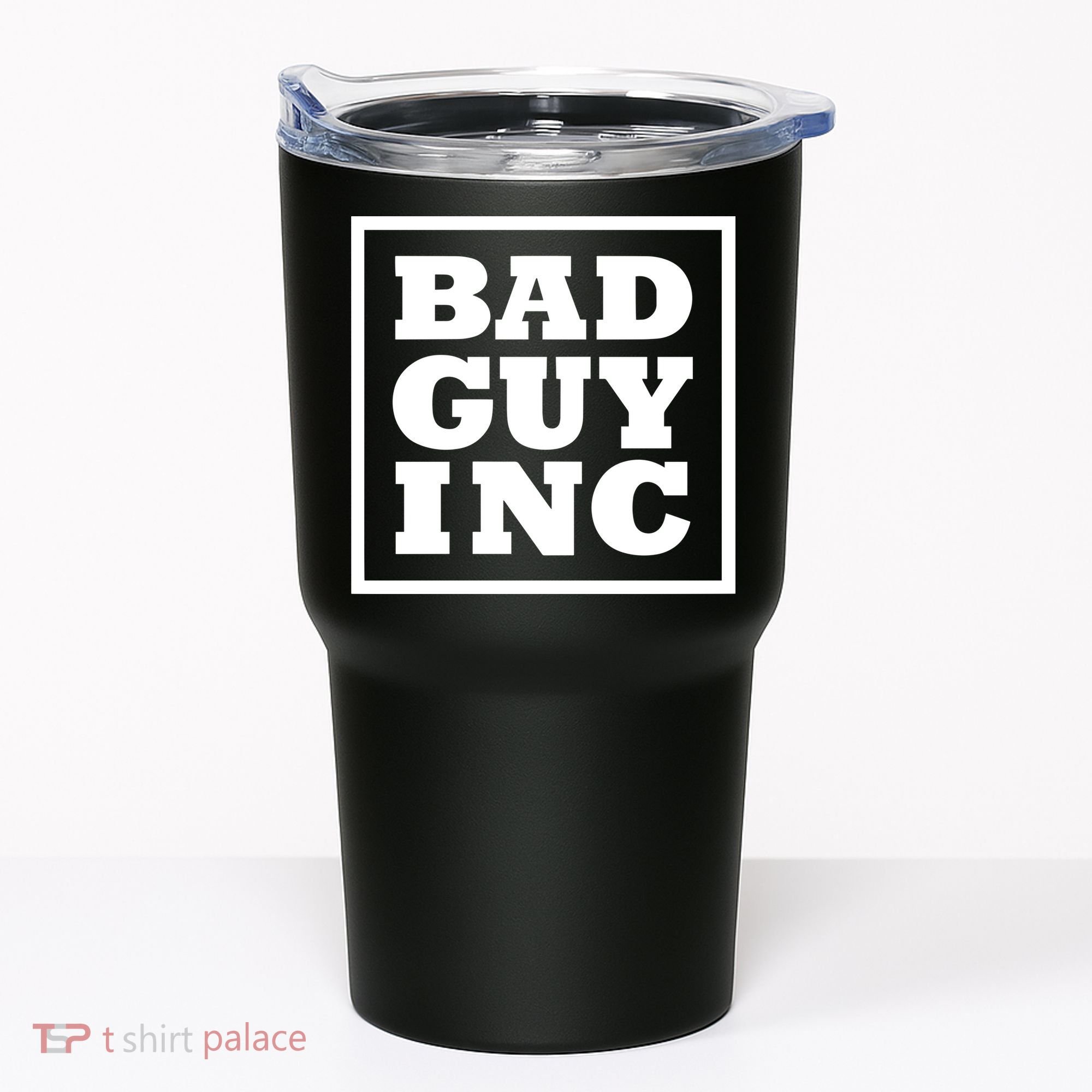 Chael Sonnen Wearing Bad Guy Inc Tumbler