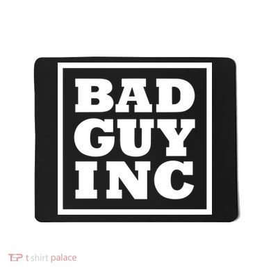 Chael Sonnen Wearing Bad Guy Inc Mousepad