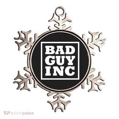 Chael Sonnen Wearing Bad Guy Inc Ornament