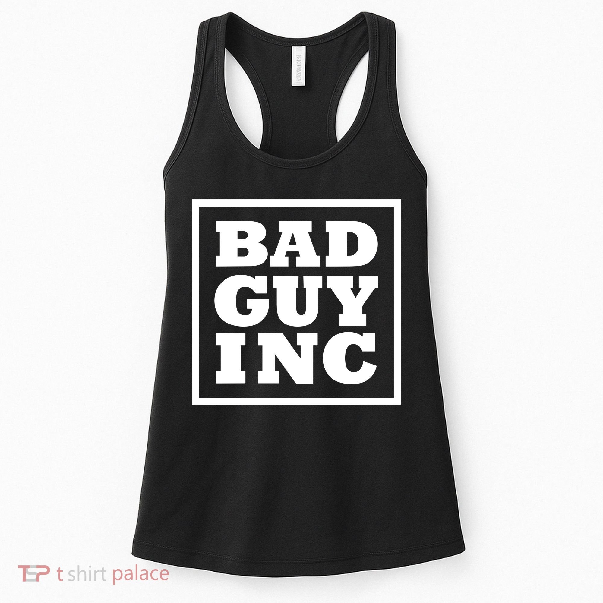 Chael Sonnen Wearing Bad Guy Inc Women's Tank Top