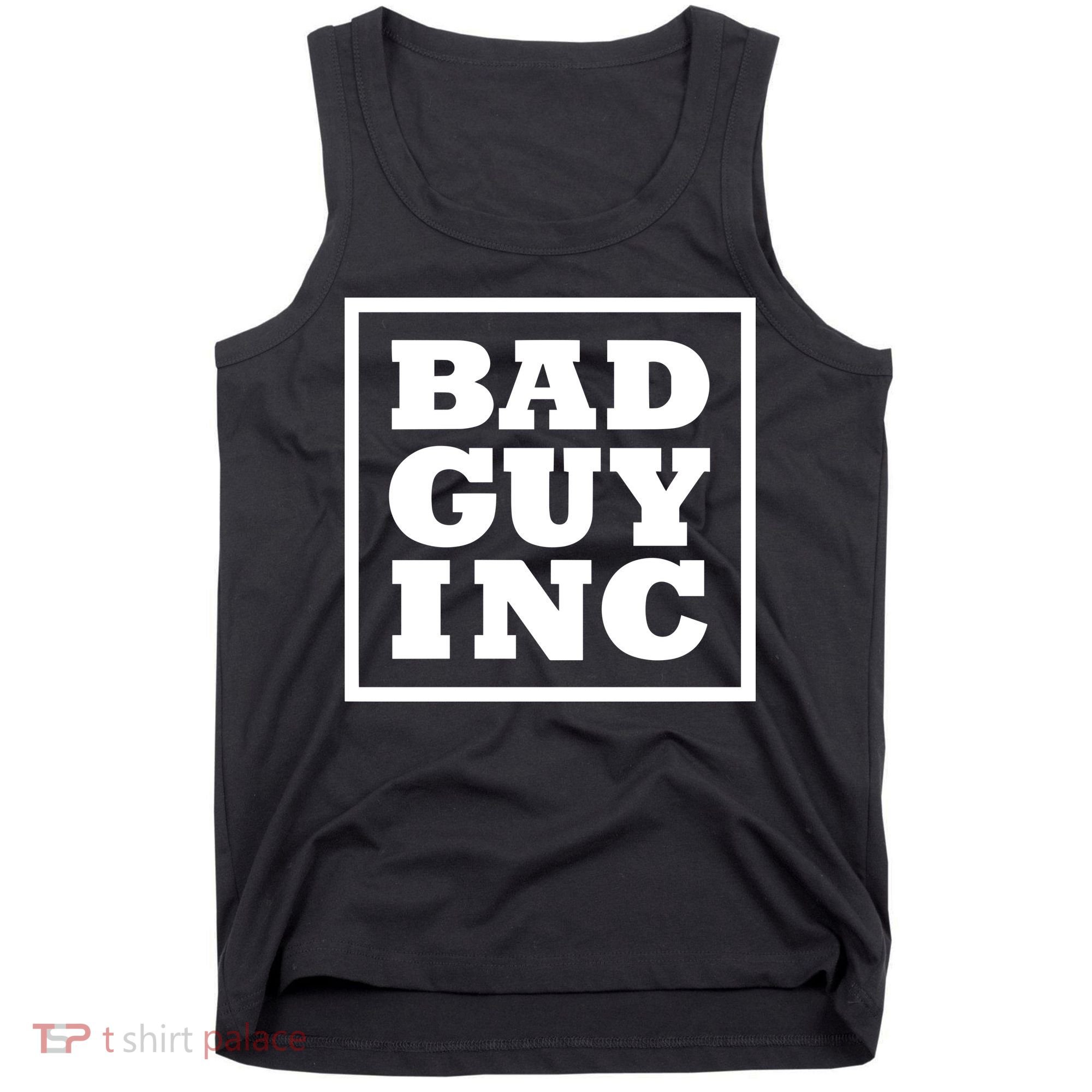 Chael Sonnen Wearing Bad Guy Inc Tank Top