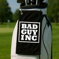 Chael Sonnen Wearing Bad Guy Inc Golf Towel thumb 2