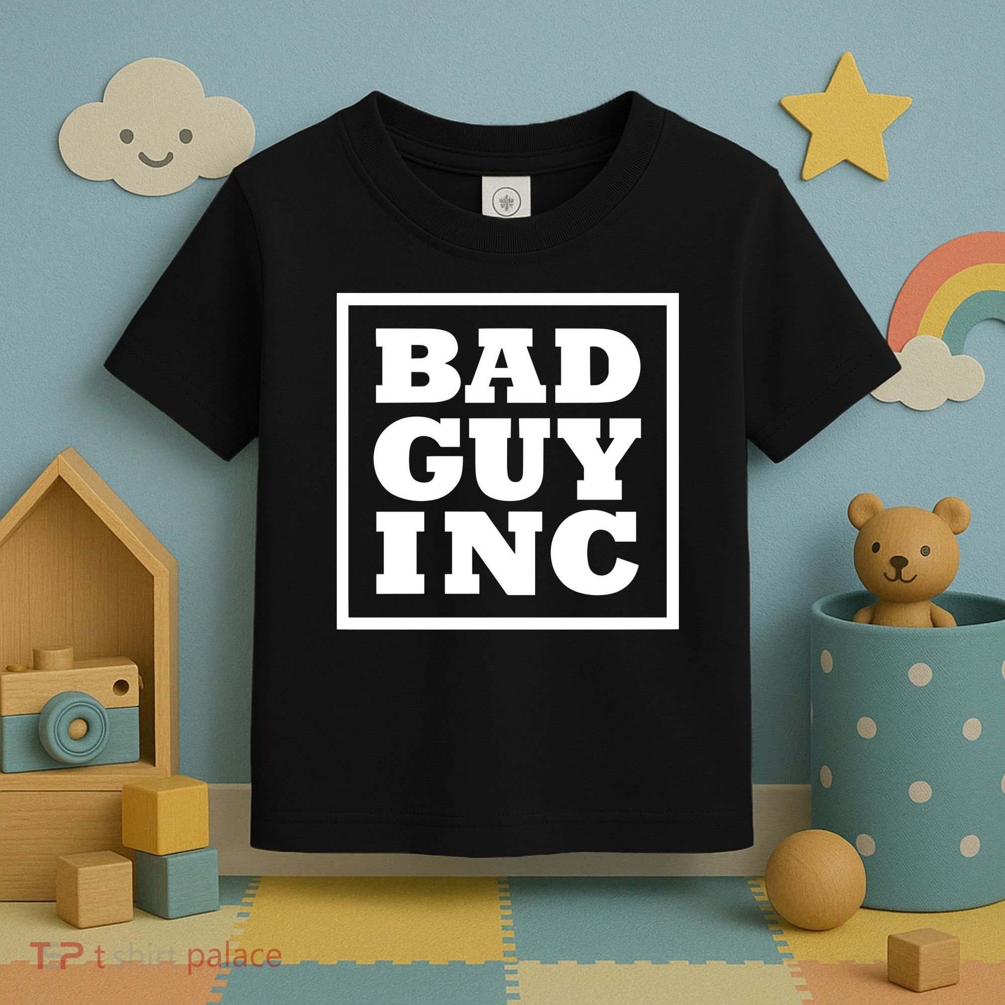 Chael Sonnen Wearing Bad Guy Inc Toddler T-Shirt