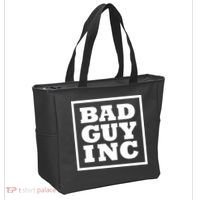 Chael Sonnen Wearing Bad Guy Inc Tote Bag thumb 2