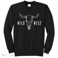 Cow Skull Wild West Sweatshirt thumb 0