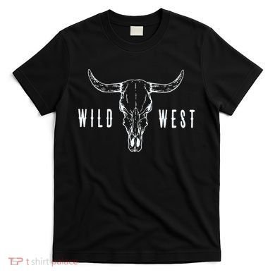 Cow Skull Wild West T-Shirt