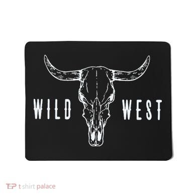Cow Skull Wild West Mousepad