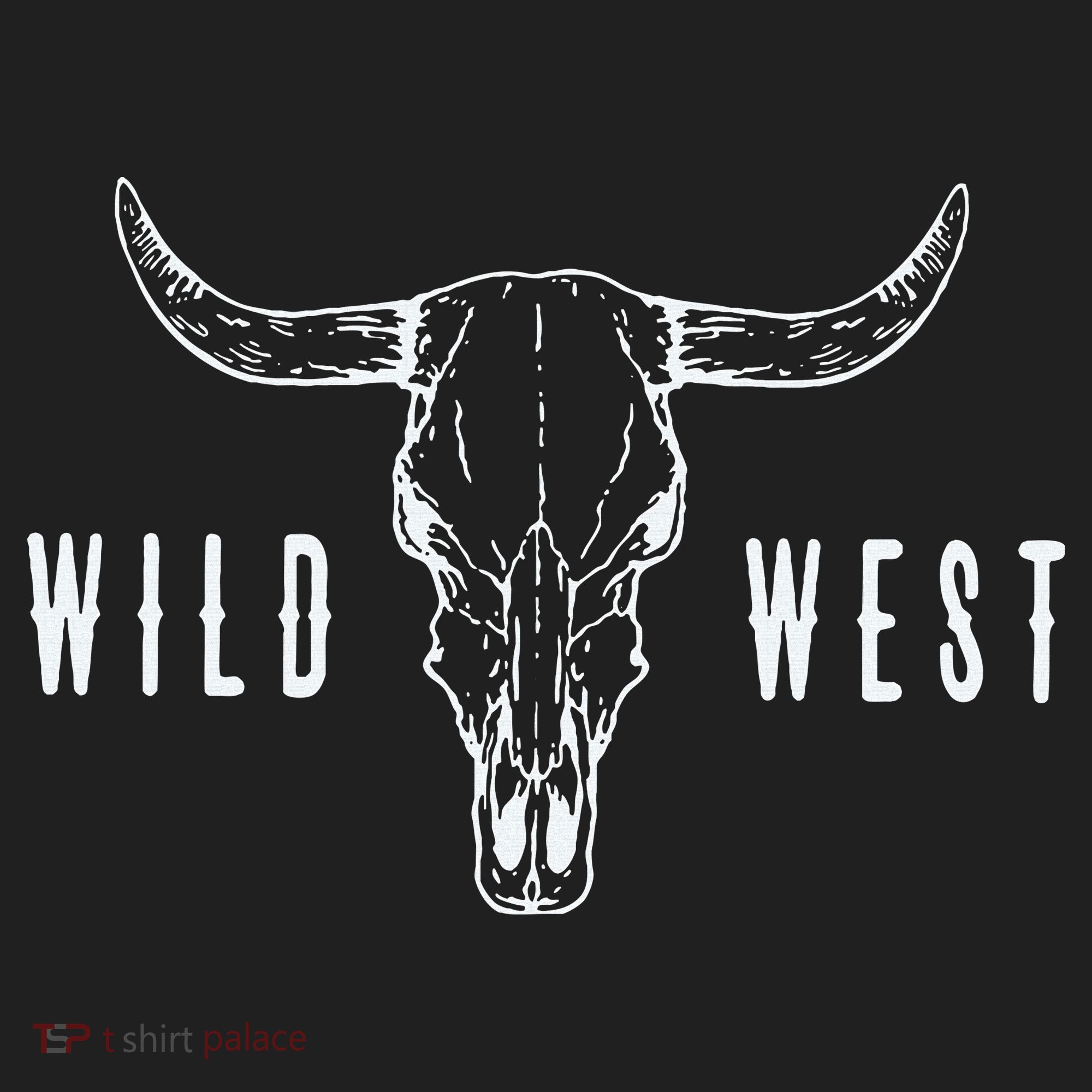 Cow Skull Wild West Hat
