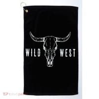 Cow Skull Wild West Golf Towel thumb 0