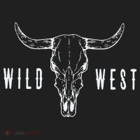 Cow Skull Wild West Golf Towel thumb 3