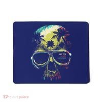 Cool Say Yes To New Adventures Tropical Grunge Skull Mousepad thumb 0