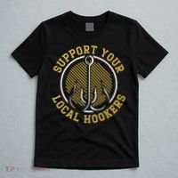 Cute Support Your Local Hookers Fishing Fisherman Master Baiter T-Shirt thumb 5