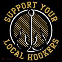 Cute Support Your Local Hookers Fishing Fisherman Master Baiter Coffee Mug thumb 5