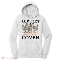 Chicken Support Your Local Coven Witch Girl Farm Lover Women's Hoodie thumb 0